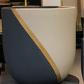 hand painted pottery planter