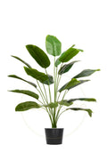 Banana Mini Artificial Tree 18 Installable Green Leaves - H70CM