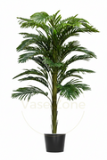 Areca Artificial Palm Tree Single Plastic Trunk - H160CM