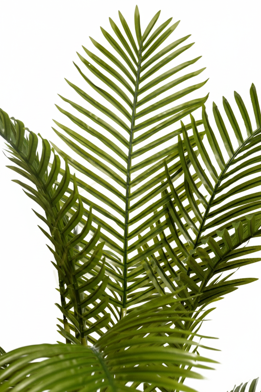 Areca Artificial Palm Tree Brown Hairy Trunk - H160CM