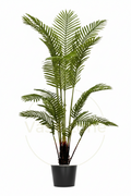 Areca Artificial Palm Tree Brown Hairy Trunk - H160CM