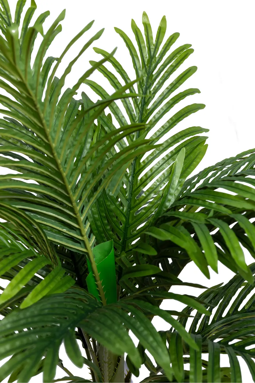Areca Artificial Palm Tree Single Plastic Trunk - H120CM